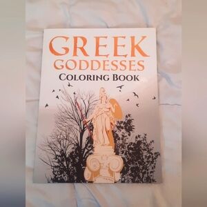 Greek Goddesses Coloring Book